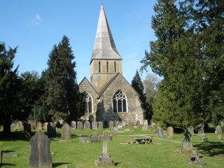 photo of St James' Church burial ground